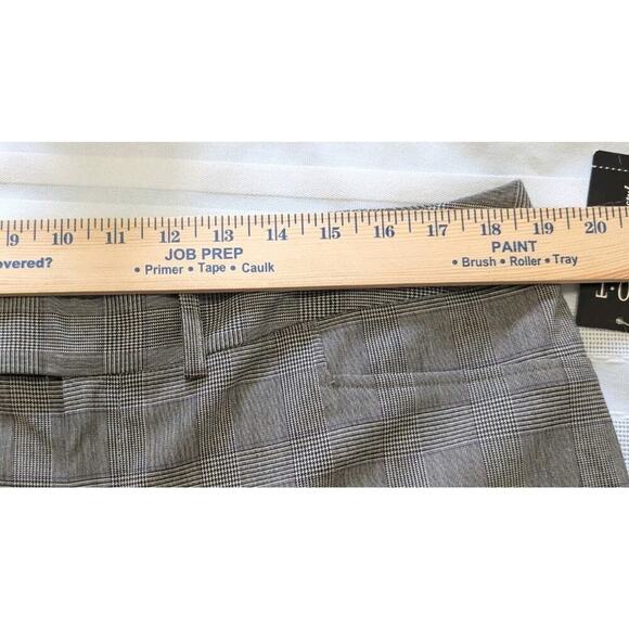 R.Q.T. Plaid Dress Pants Gray/Black Size 18 NWT - Picture 9 of 11